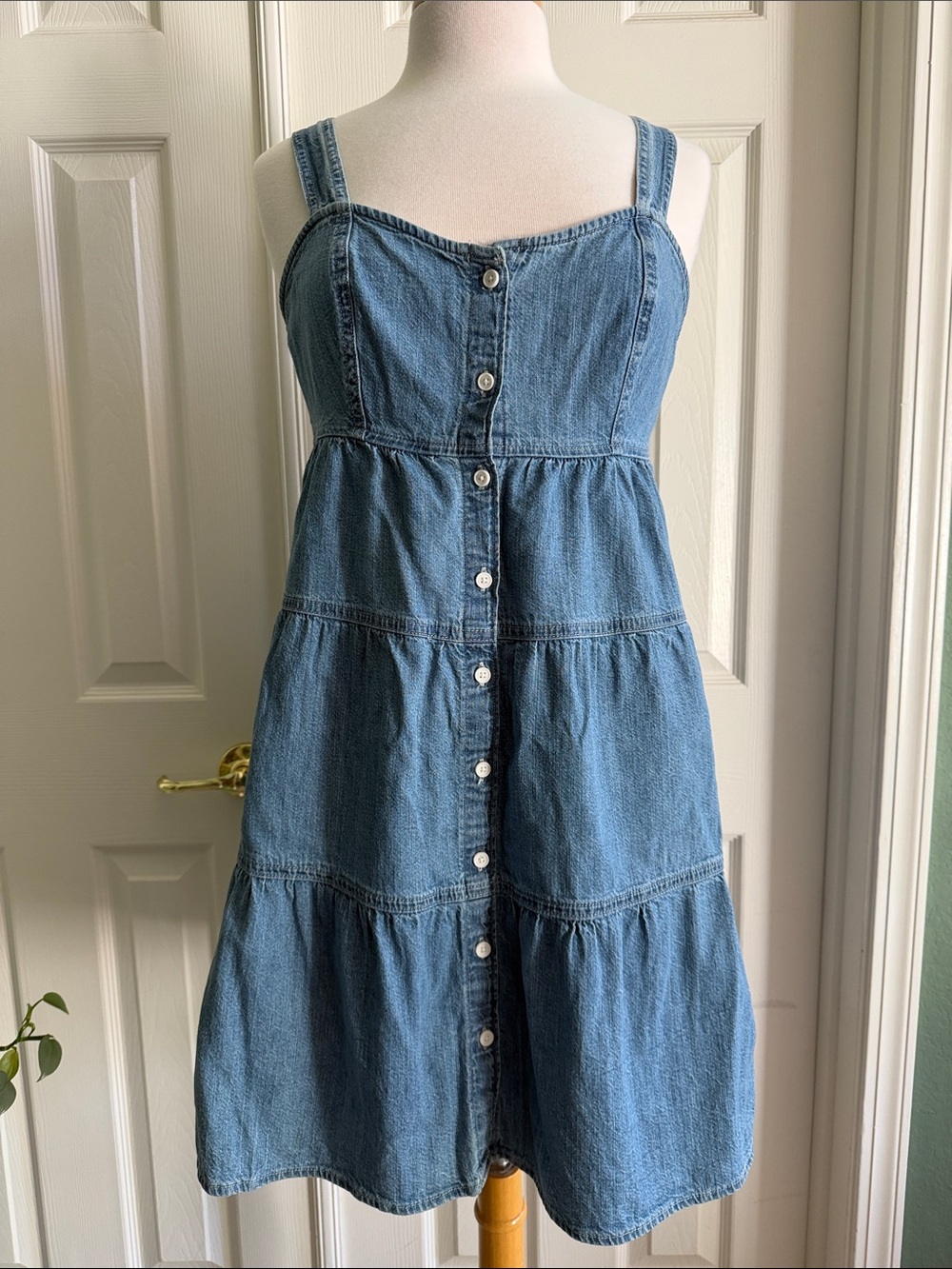 Levi’s Denim Button-Front Sundress